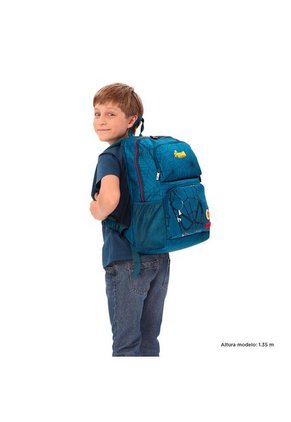Morral Para Hombre Spiderman Comic Azul
