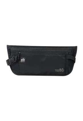 Canguro Invisible De Viaje Security Con RFID Blocker Negro