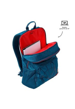 Morral Para Hombre Spiderman Comic Azul