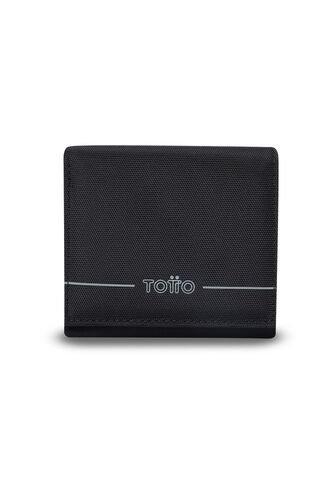 Billetera Para Hombre Sayle Con RFID Blocker Negra Totto