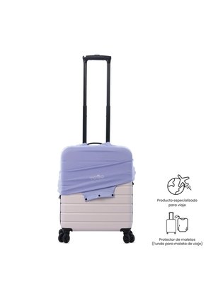 Forro Para Maletas De Viaje Apront Morada Pequeña