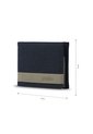 Billetera Hombre Lad Grande Con RFID Blocker Azul de Totto