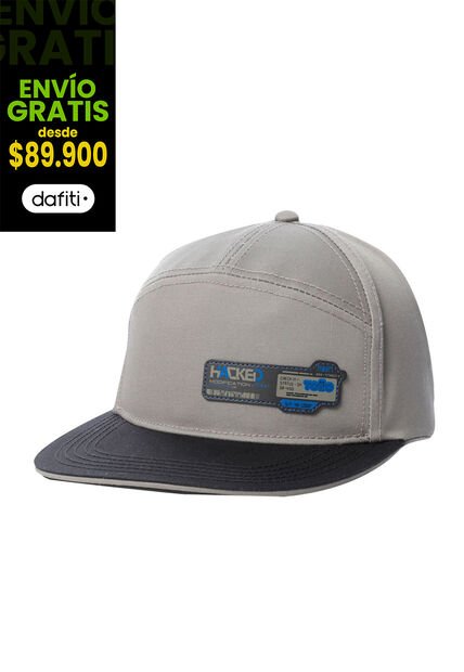 Gorra Plana Cadiz Color Beige/Negra