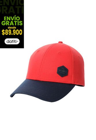 Gorra Beisbolera Melky Con Filtro UV Roja/Azul Totto