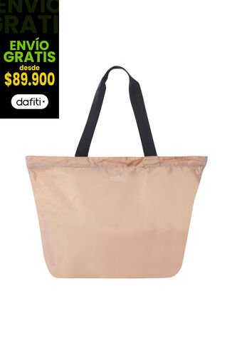 Bolso Plegable Shopping Ramel Liviana Durazno Totto