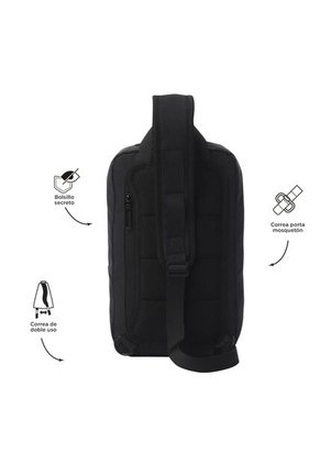 Bolso Hombre Porta Tableta 10" Felt Negro