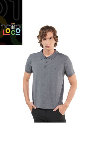 Camisa Polo Para Hombre Youngpolo Gris