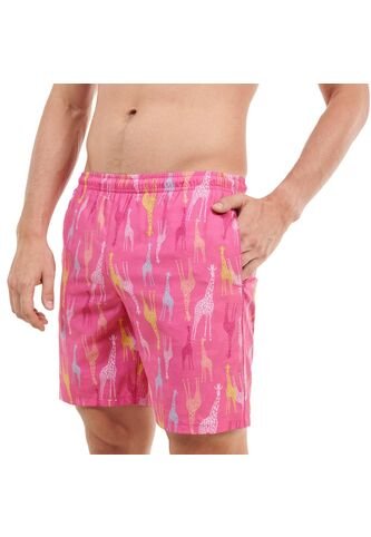 Pantaloneta De Baño Hombre Abriko Rosada Totto