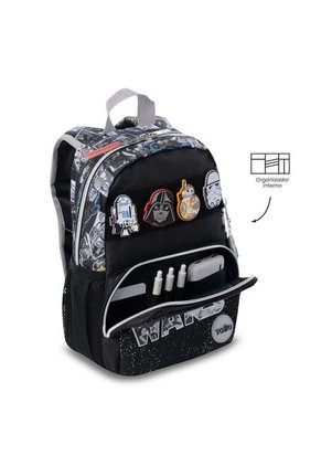 Morral Para Niño Star Wars Jedi Pequeño Negro