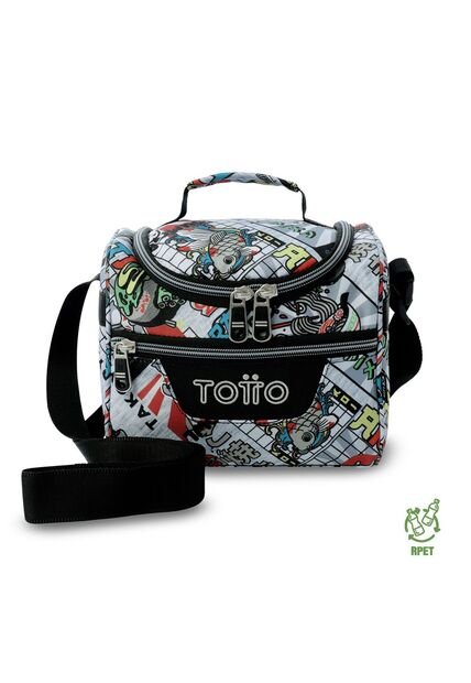 Lonchera Térmica Para Hombre Pizarra Mediano Gris