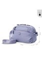 Bolso Para Mujer Roxanne Tipo Crossbody Pequeño Morado de Totto