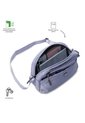Bolso Para Mujer Roxanne Tipo Crossbody Pequeño Morado de Totto