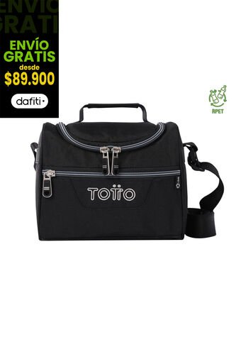 Lonchera Pizarra Negra Totto