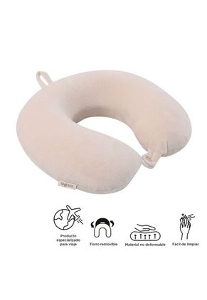 Almohada De Viaje Pylot Con Memory Foam Terreo