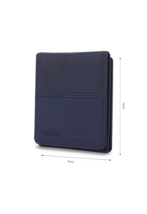 Billetera Para Hombre Ermac 3.0 Con RFID Blocker Azul