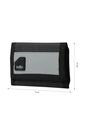 Billetera Contrast Chain Con RFID Blocker Negra de Totto