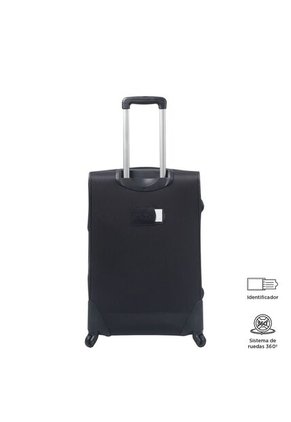 Maleta Viaje Mediana 360 Andromeda 2.0 Negra
