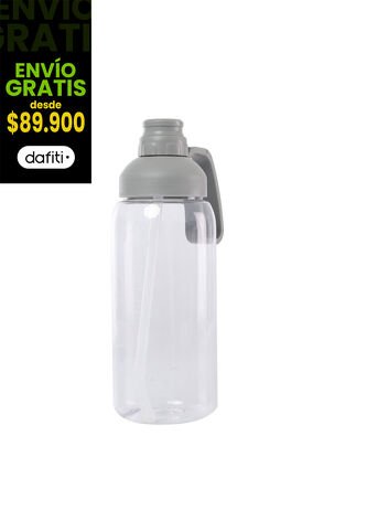 Botilito Plástico Greep 1800 Ml Gris Totto