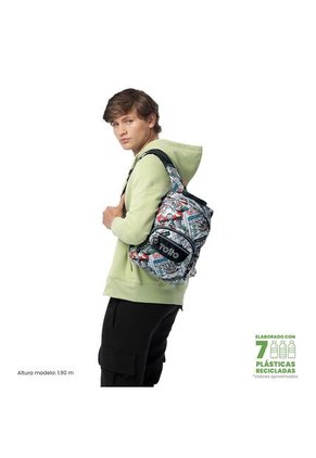 Morral Juvenil Tempera Pequeño Gris