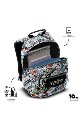 Morral Juvenil Tempera Pequeño Gris