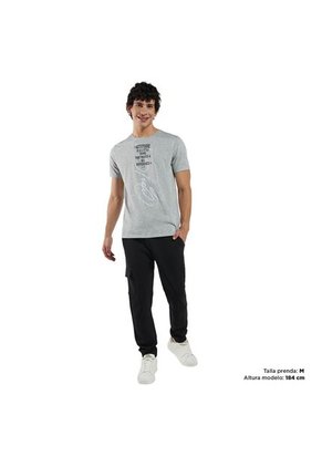 Camiseta Para Hombre Mozartpro Gris