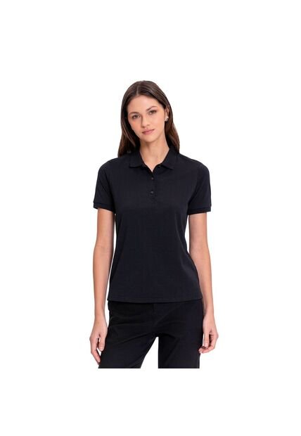 Camisa Polo Para Mujer Chechi Negra