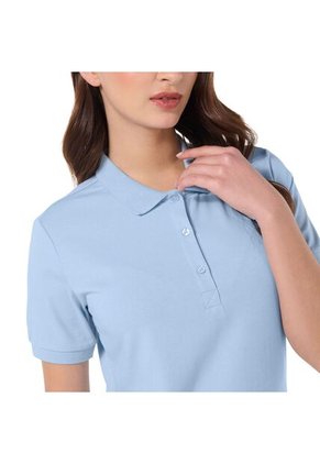 Camisa Polo Chechi Para Mujer Azul