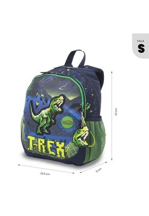 Morral Para Niño Digisaurio Pequeño Color Azul