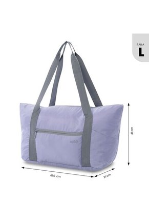 Bolso De Viaje Plegable Aloha 20 Grande Morado