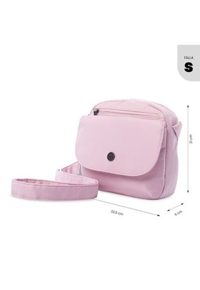 Bolso Para Mujer Corneana Tipo Crossbody Pequeño Morado