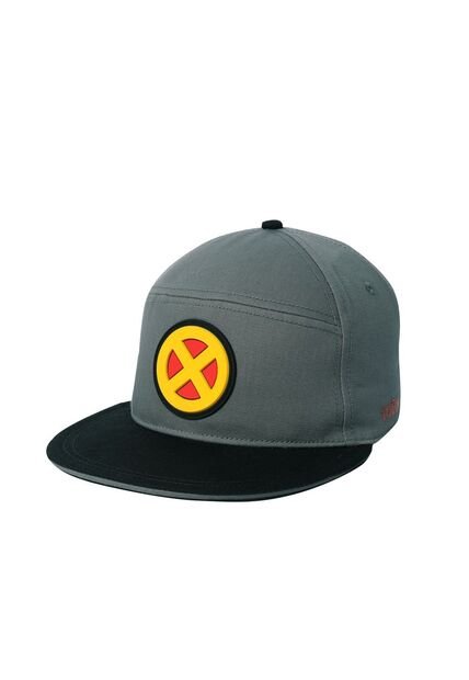 Gorra Plana Para Hombre X-men Wolverine Gris