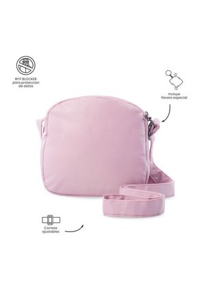 Bolso Para Mujer Corneana Tipo Crossbody Pequeño Morado