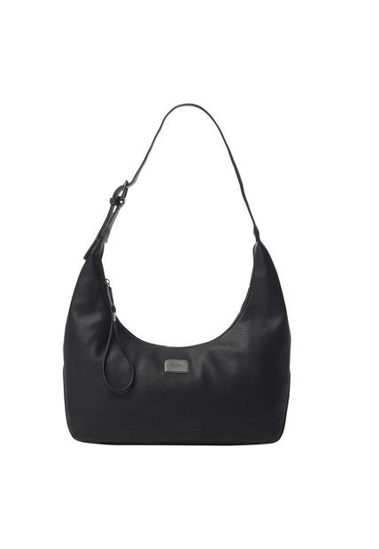 Bolso Universitario Smooth Pequeño Negro Mujer
