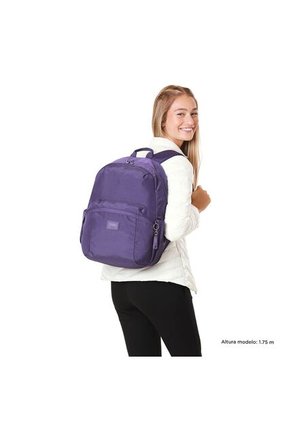 Morral Universitario Porta PC 14" Trik M Morado Mujer