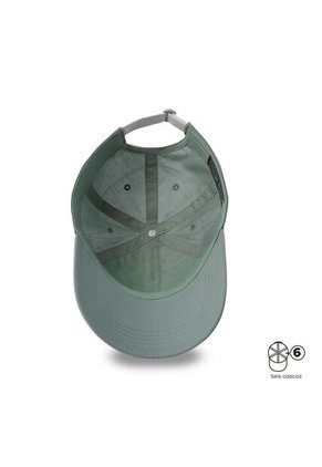 Gorra Beisbolera Forsitia 2.0 Con Filtro UV Color Verde/Blanca/