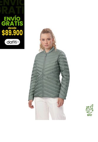 Chaqueta Acolchada Para Mujer Owens 2.0 Verde Totto