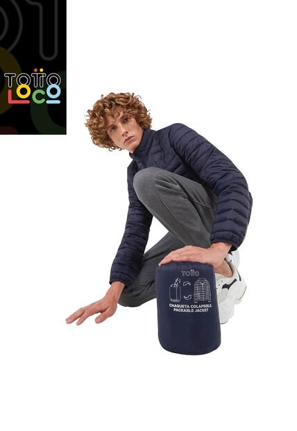 Chaqueta Para Hombre Ultralight Azul