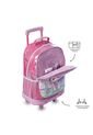 Maleta Para Niña Con Ruedas Magic Spark Grande Rosado de Totto