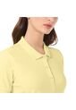 Camisa Polo Chechi Para Mujer Amarilla de Totto