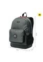 Morral Para Hombre Spider Black Mediano Negro de Totto