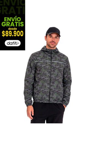 Chaqueta Para Hombre Casual Mosculer Liviana Verde Totto