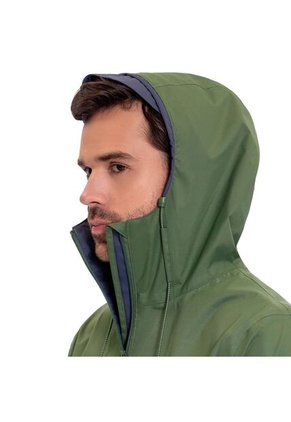 Chaqueta Impermeable Para Hombre Seal Azul