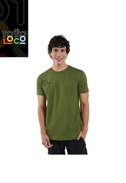 Camiseta Para Hombre Atena Verde