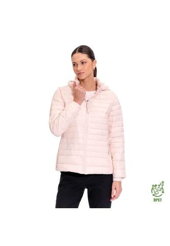 Chaqueta Acolchada Para Mujer Chalina 2 En 1 Rosada Totto
