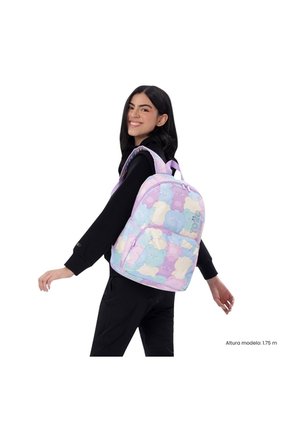 Morral Universitario Ometto 2.0 Print Mujer Estampado De Osos