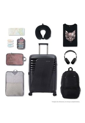 Maleta De Viaje Mediana Traveler Bodega Negra