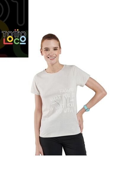 Camiseta Para Mujer Dusti Terreo