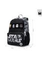Morral Para Niño Star Wars Jedi Mediano Negro de Totto