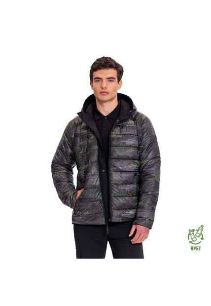 Chaqueta Acolchada Para Hombre Poma Negra