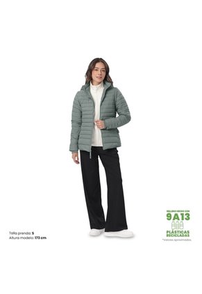 Chaqueta Acolchada 2 En 1 Para Mujer Chalina Verde